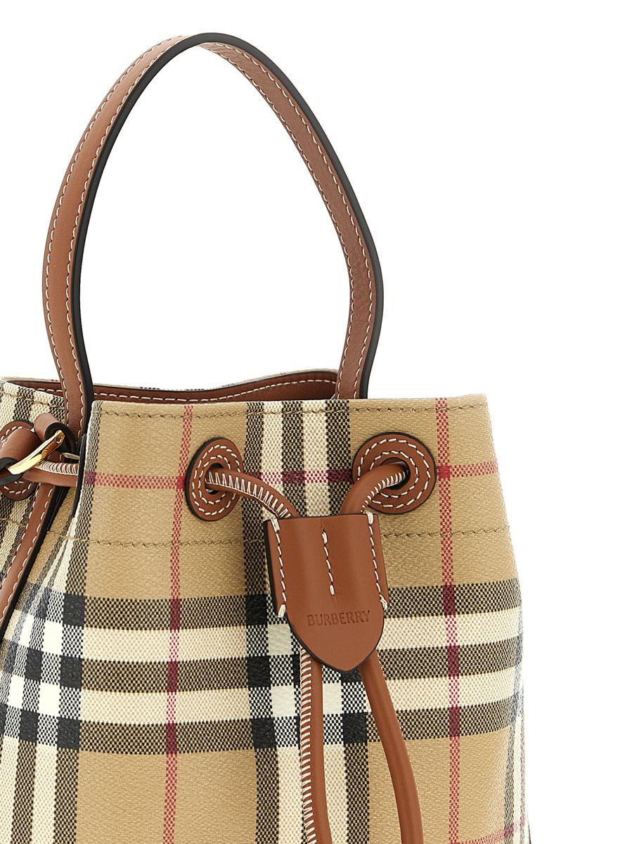 Burberry Check Bucket Bag