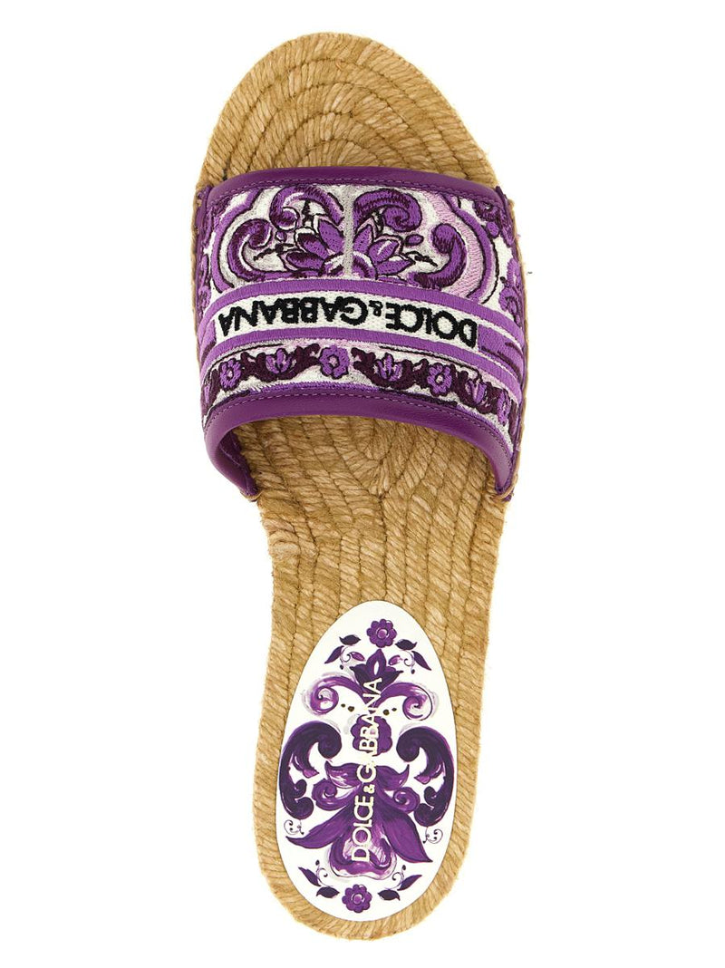 Dolce & Gabbana Embroidery Espadrilles