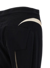 Mugler Mesh Insert Leggings