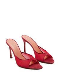 Amina Muaddi Alexa Mesh Slipper 95 Sandals