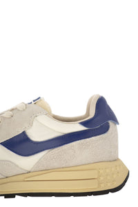 Autry Reelwind - Suede And Technical Textile Trainer