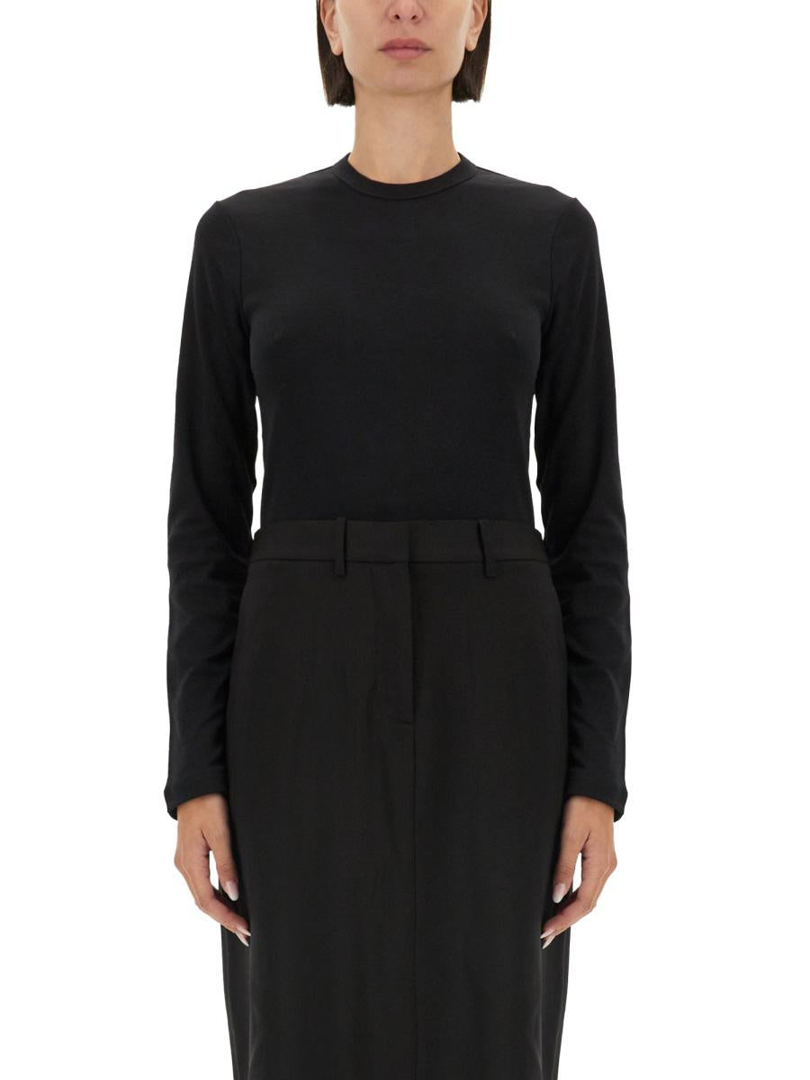 Helmut Lang Slim Fit T-Shirt With Logo