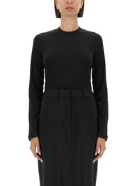 Helmut Lang Slim Fit T-Shirt With Logo