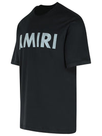 Amiri Black Cotton T-Shirt