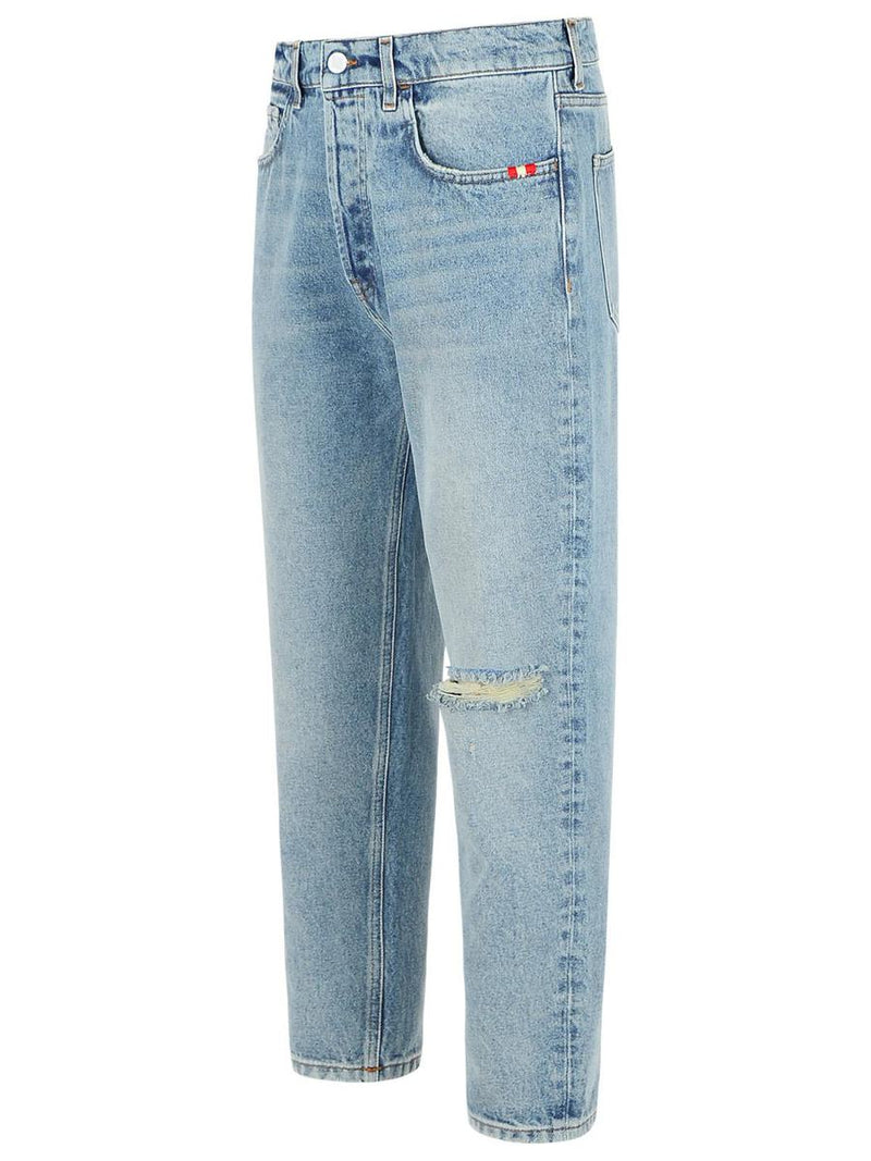 Amish 'Jeremiah' 70'S' Light Blue Denim Jeans
