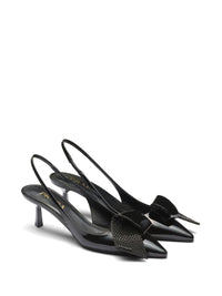 Prada 55Mm Crystal-Embellished Slingback Pumps
