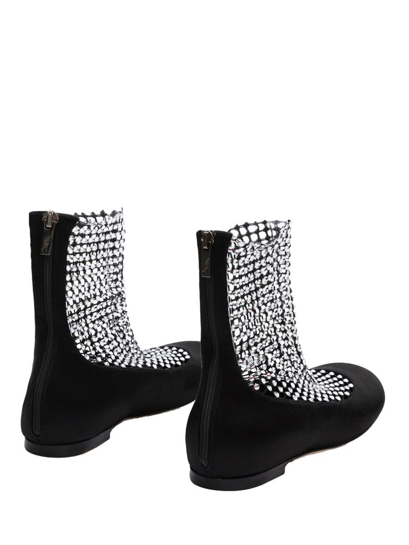 René Caovilla Galaxia 10 Ballerinas With Rhinestones Shoes