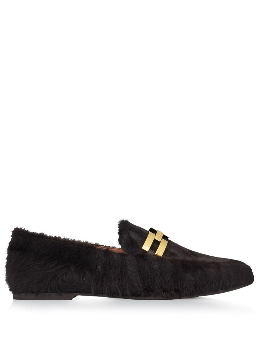 Aquazzura Furry Brandi Mocassin Shoes
