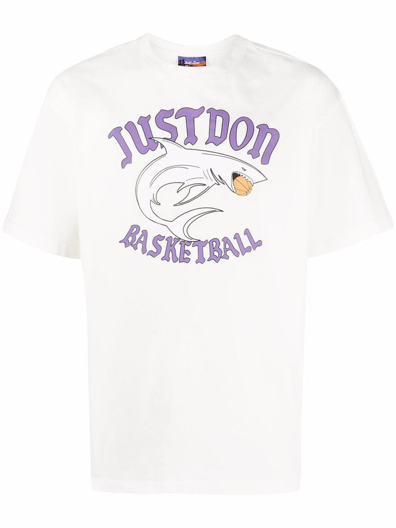 Just Don Cotton Printed T-Shirt