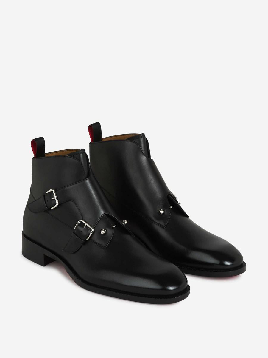 Christian Louboutin Chambelimonk Leather Boots