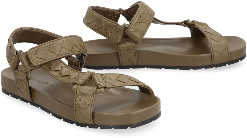 Bottega Veneta Trip Leather Sandals