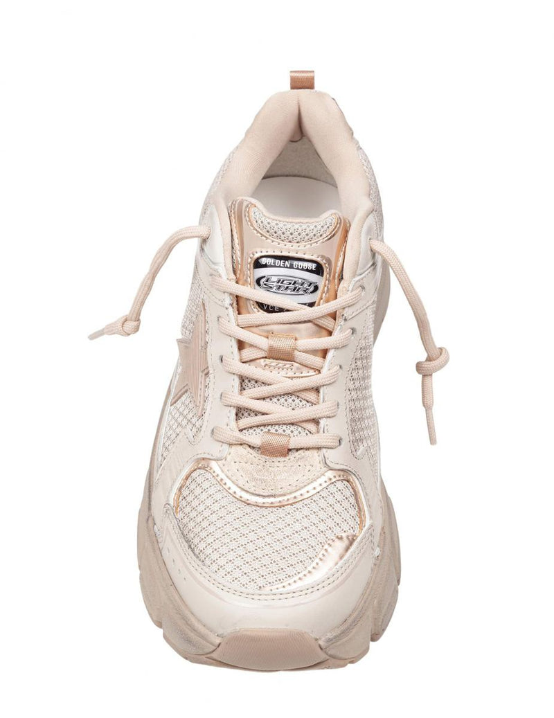 Golden Goose Leather And Mesh Sneakers