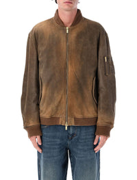 Golden Goose Unisex Brown Bomber Jacket
