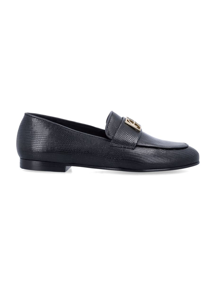 Anine Bing Corrine Monogram Loafers