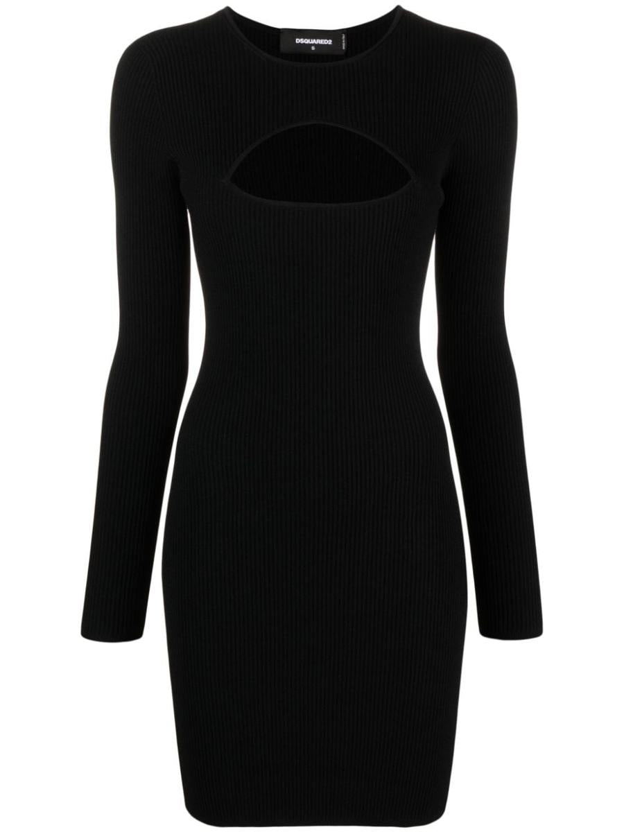 DSQUARED2 Cut Out Mini Dress Clothing