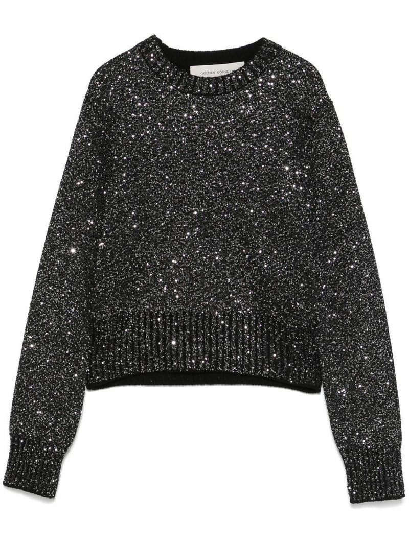 Golden Goose Sequined Wool Blend Jumper