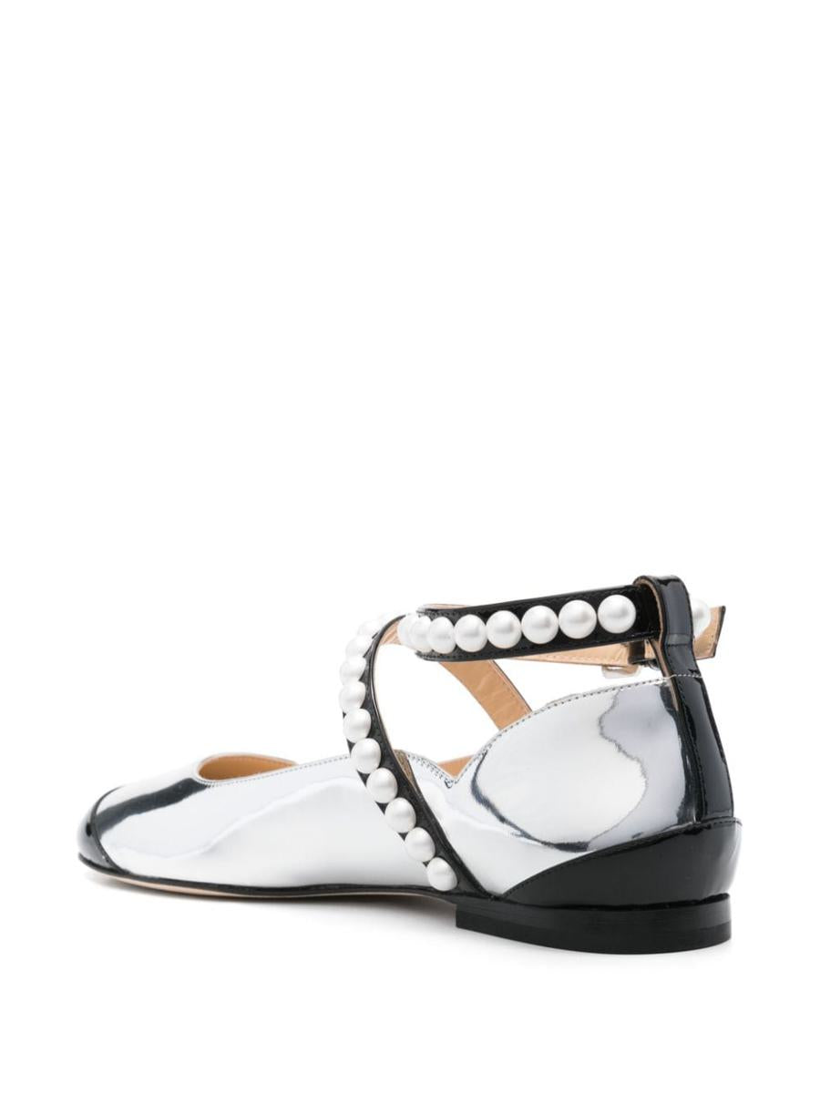 Mach & Mach Leather Bicolor Ballets