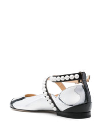 Mach & Mach Leather Bicolor Ballets