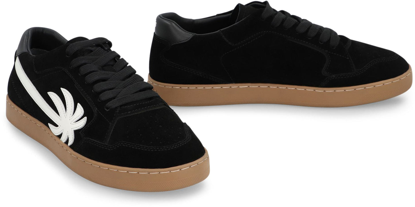 Palm Angels Venice Leather Low-Top Sneakers