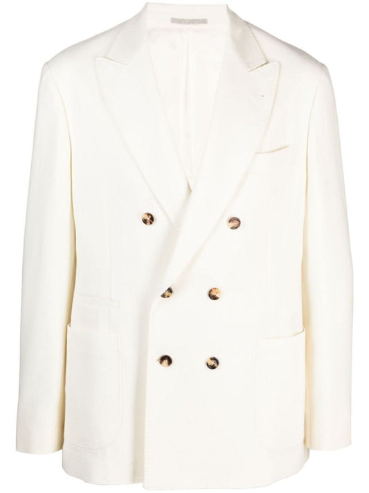 Brunello Cucinelli Double Breasted Blazer Clothing