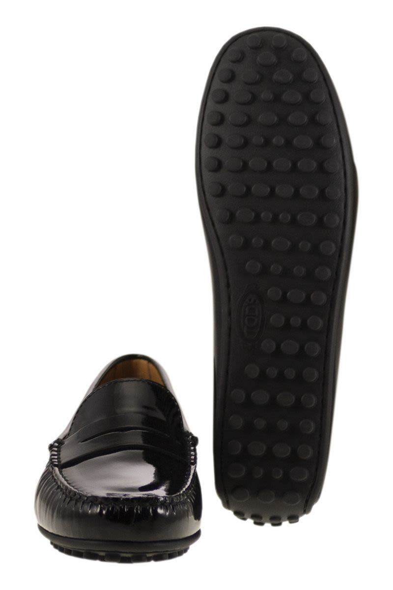 Tod'S City Gommino Moccasin In Glossy Leather