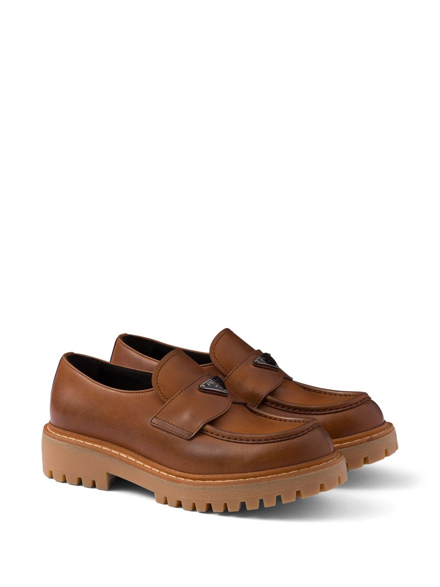 Prada Leather Loafers