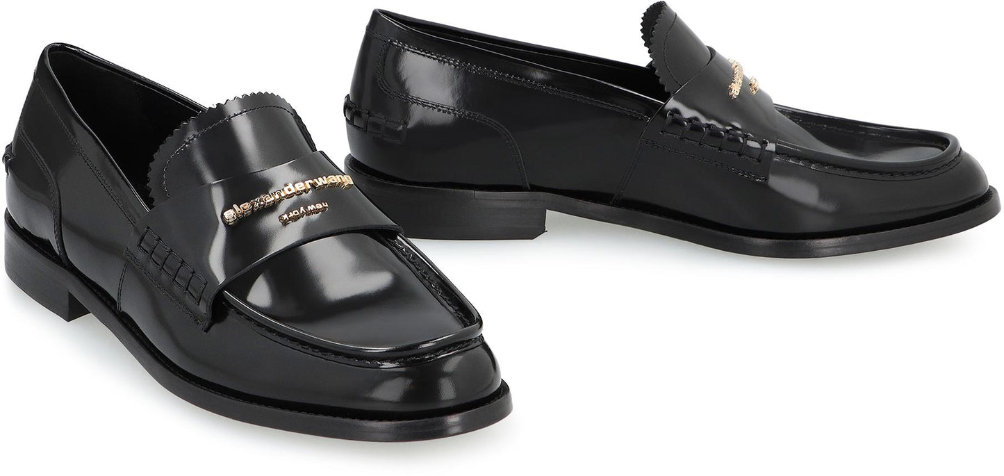 Alexander Wang Carter Patent Leather Loafers