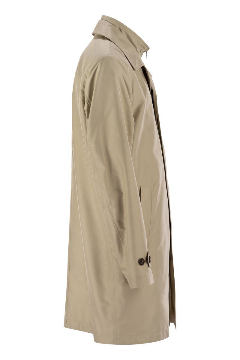 Fay Morning Coat In Technical Cotton