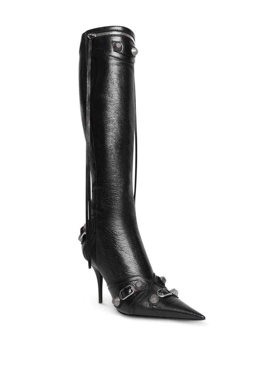 Balenciaga Le Cagole Leather Boots