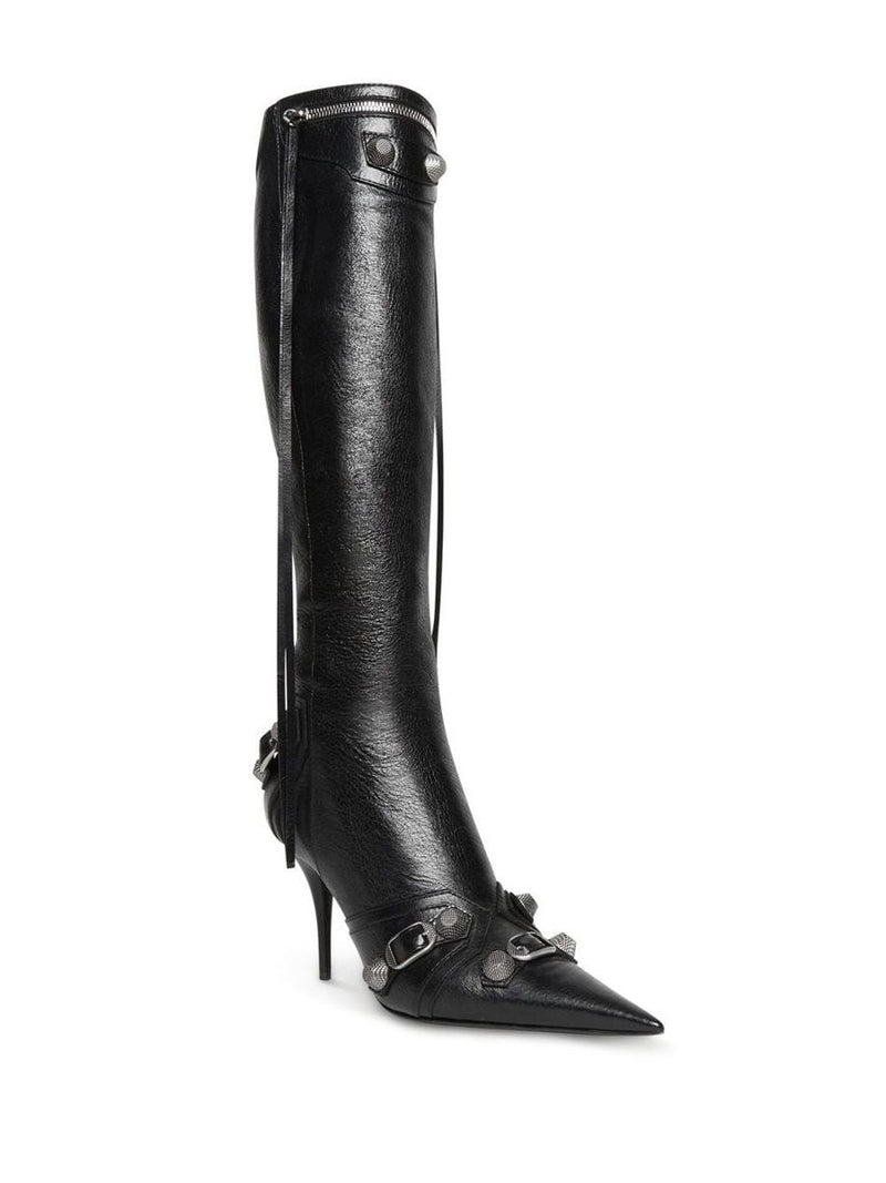 Balenciaga Le Cagole Leather Boots