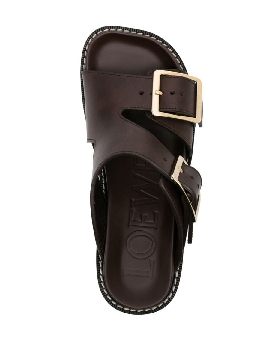 Loewe Ease Leather Sandals