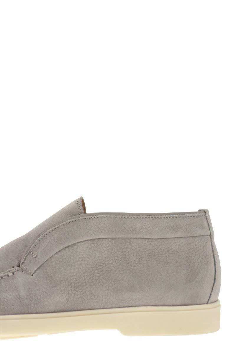 Santoni Desert Boot In Nubuck