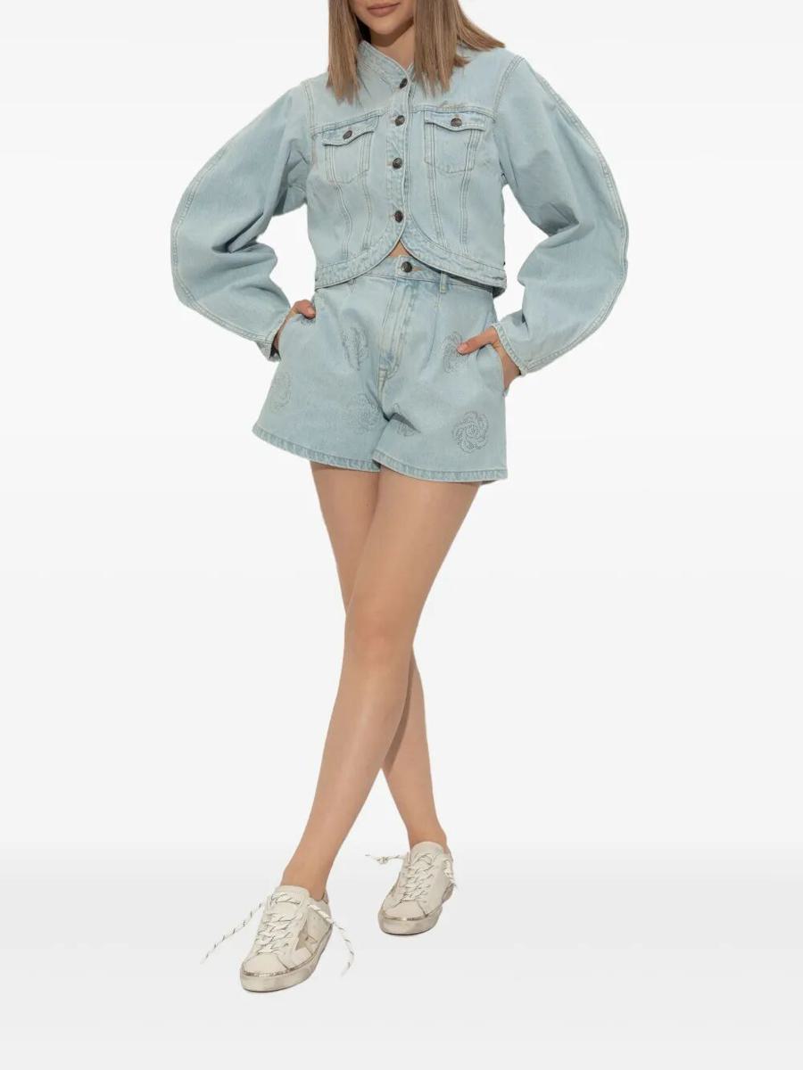 Golden Goose "Super Star" Leather Upper Laminated Star And Heel Glitter Edge Shoes