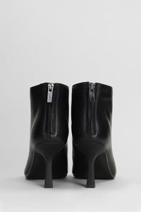 Gisel Moire Elise High Heels Ankle Boots