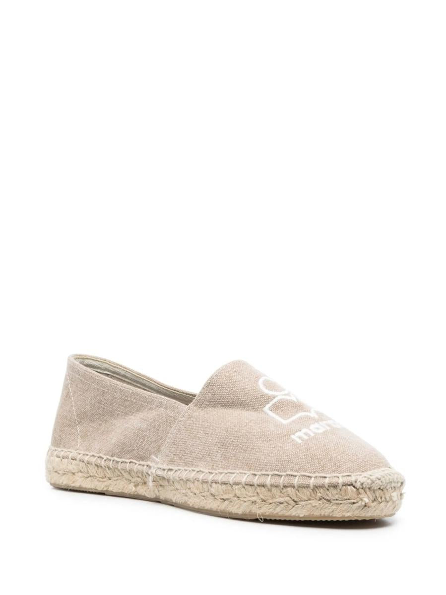 Isabel Marant Canae Logo-Embroidered Espadrilles