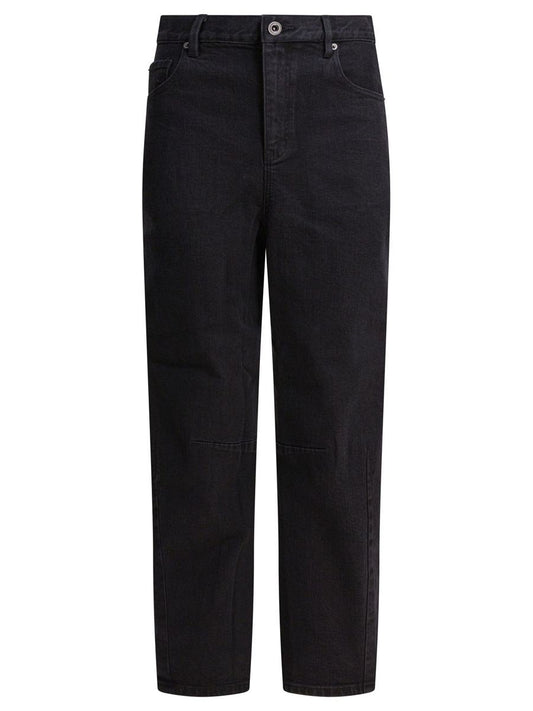 Self-Portrait Wide Leg Jeans