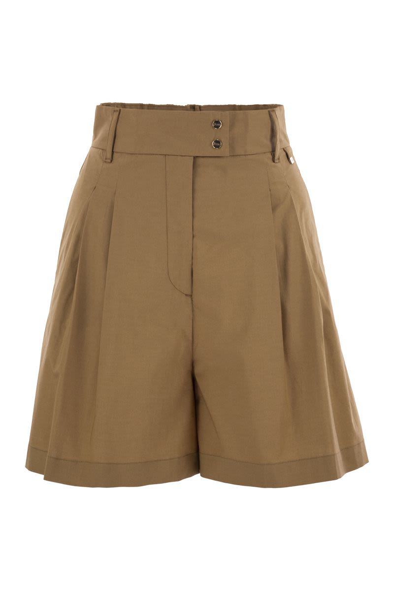 Herno Stretch Cotton Bermuda Shorts