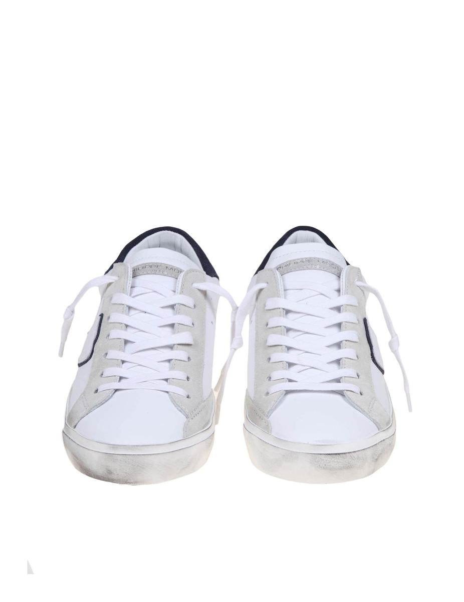 Philippe Model Leather And Suede Sneakers