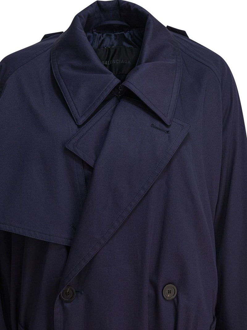 Balenciaga Cotton Trench Coat