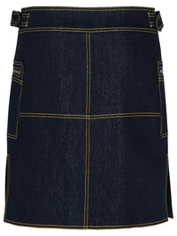 Etro Dark Blue Denim Miniskirt