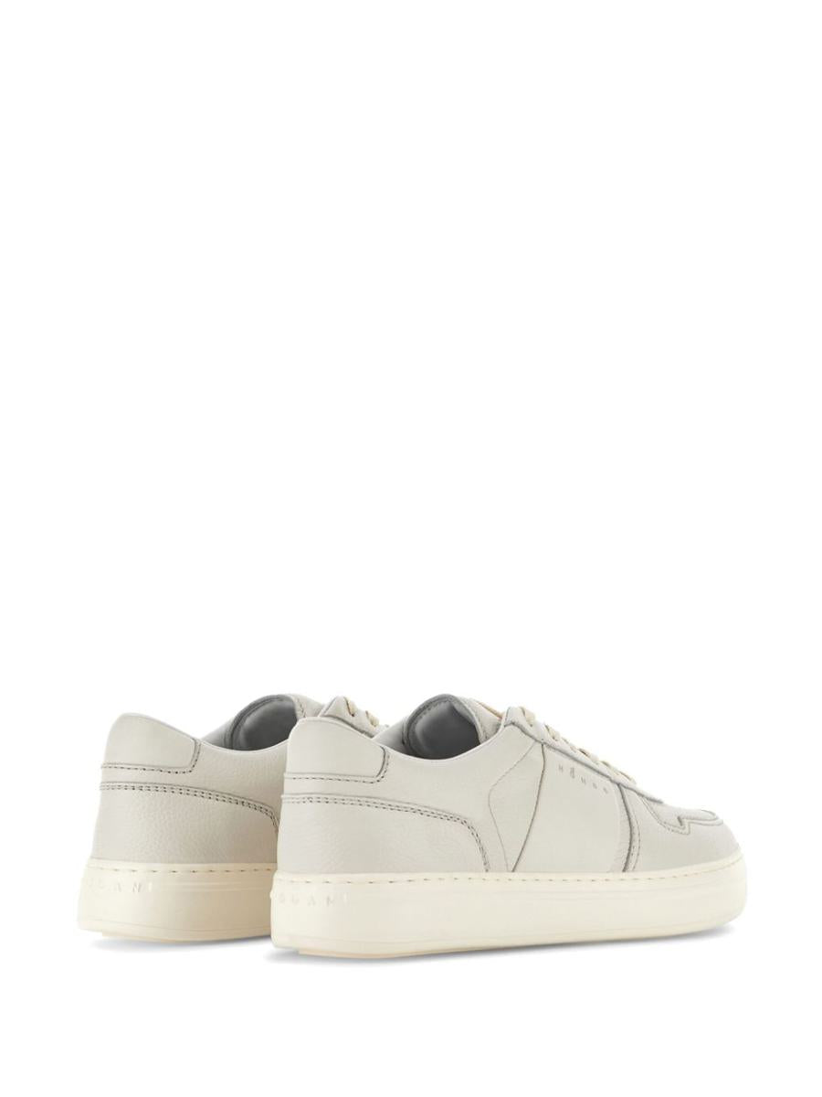 Hogan Sneakers H-Tv In Beige Leather
