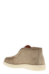 Santoni Suede Desert Boot