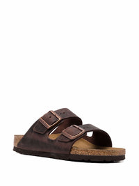 Birkenstock Brown Leather Arizona Sandals