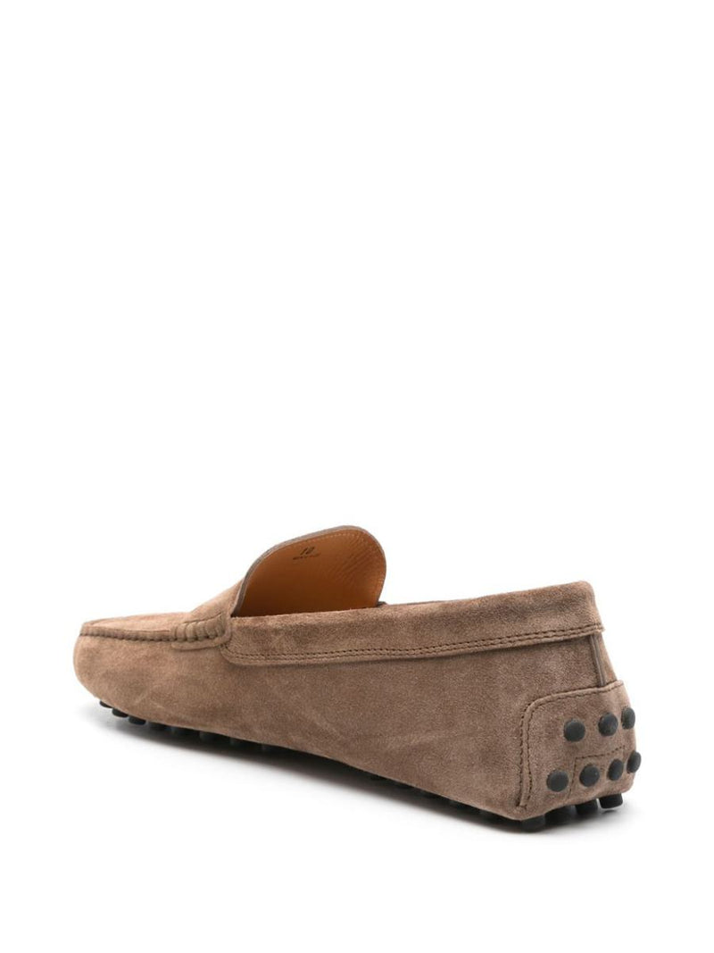 Tod'S Rubber Suede Loafer Shoes