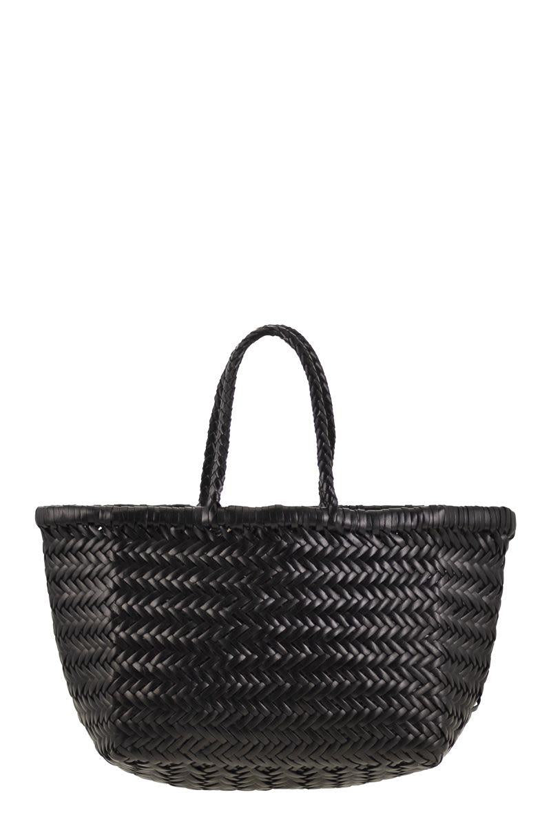 Dragon Diffusion Triple Jump Small - Woven Leather Bag
