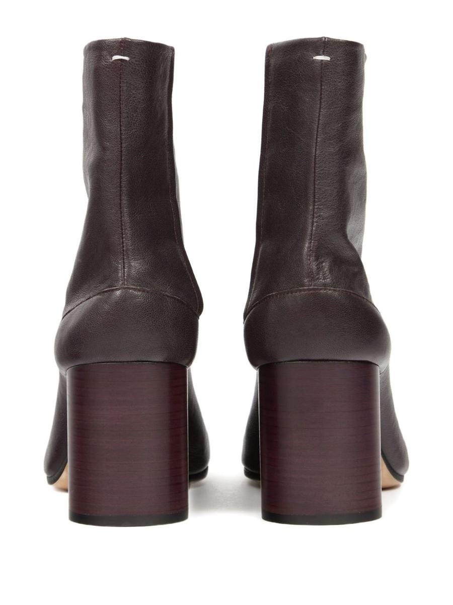 Maison Margiela Tabi Leather Ankle Boots