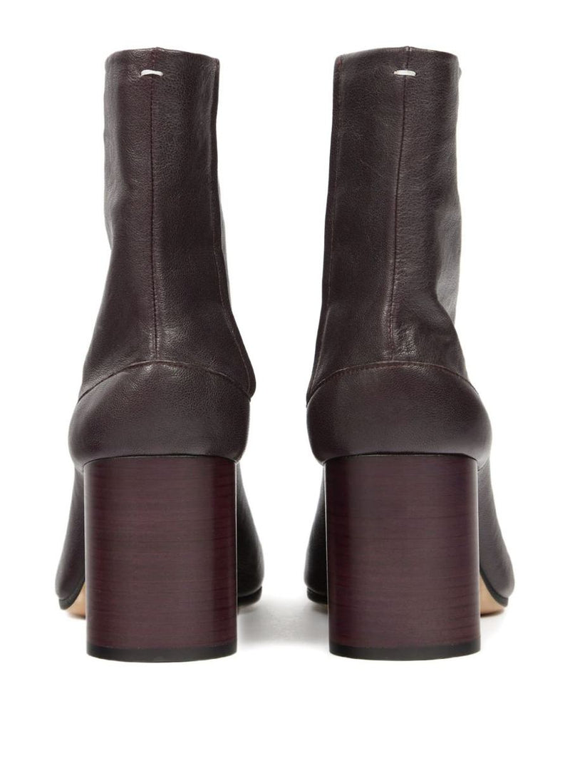 Maison Margiela Tabi Leather Ankle Boots