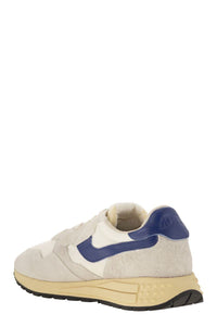 Autry Reelwind - Suede And Technical Textile Trainer