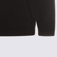 Stone Island Black Cotton Knitwear