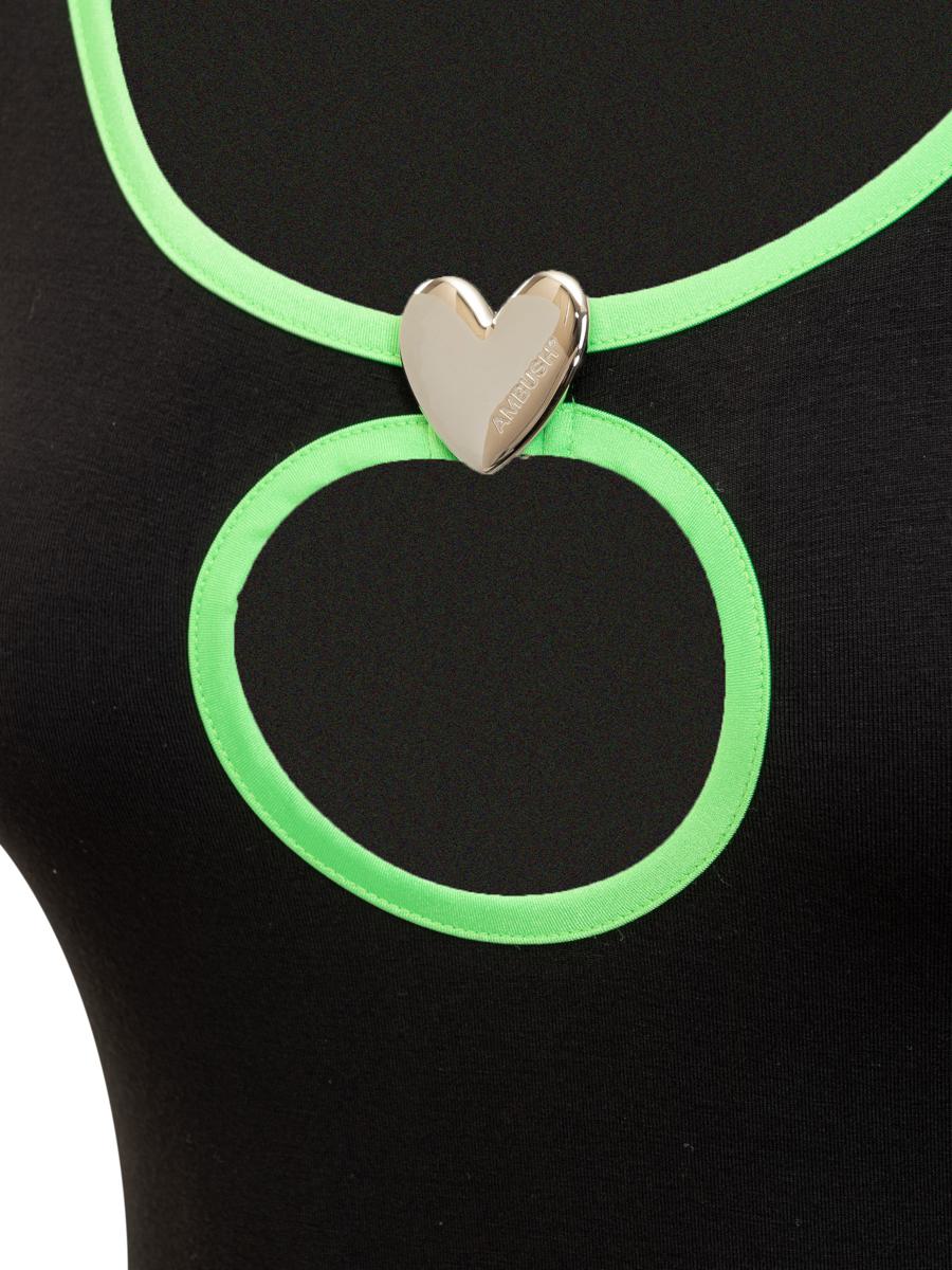 Ambush Dress With Heart Jewel